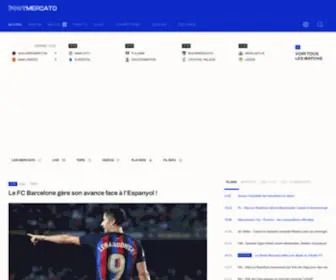 Footmercato.net(Suivez toute l'actu du football en direct) Screenshot