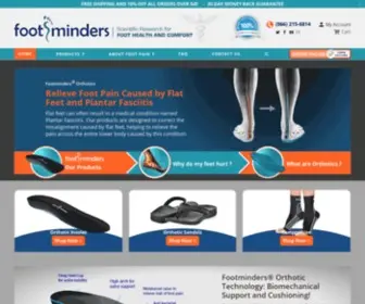 Footminders.com(Footminders Inc) Screenshot