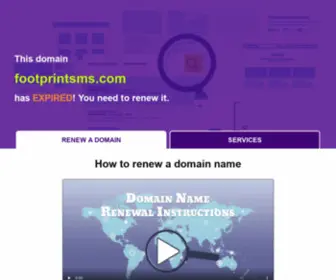 Footprintsms.com(Footprintsms) Screenshot