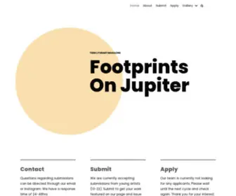 Footprintsonjupiter.com(Footprintsonjupiter) Screenshot