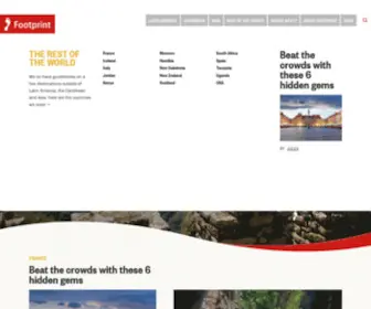 Footprinttravelguides.com(Footprint Travel Guides) Screenshot