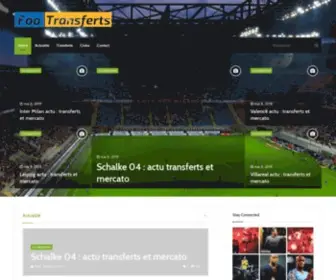 Footransferts.com(Foot transferts et mercato) Screenshot