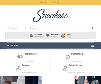 Footsaledeals.com(Sneakers for Women and Men on Sale) Screenshot