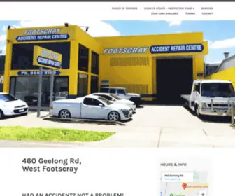 Footscrayaccident.com.au(Footscray Accident Repair Centre) Screenshot