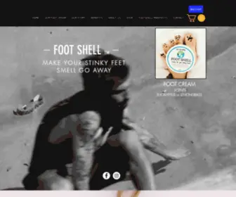 Footshell.com(At Footshell we sell best organic foot cream) Screenshot