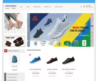 Footsteps.co.tz(Online Footwear Store) Screenshot