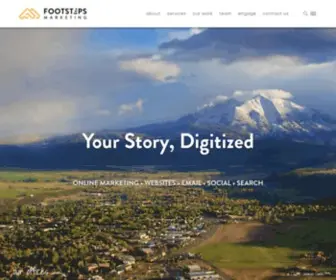Footstepsmarketing.com(Online Marketing) Screenshot