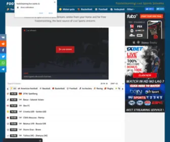 Footstreaming.live(Footstreaming Sports Live Streams) Screenshot