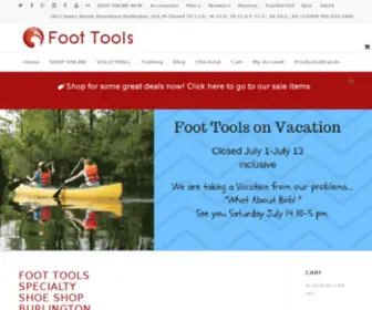 Foottools.ca(Spikes) Screenshot