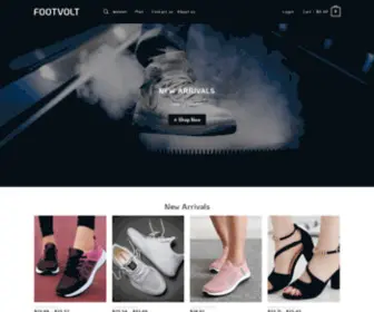 Footvolt.com(Buy Footwear Online) Screenshot