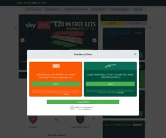 Footyaccumulators.com(Footyaccumulators) Screenshot