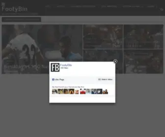 Footybin.com(footybin) Screenshot