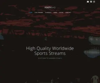 Footysho.com(High Quality Premium Sports Streams) Screenshot