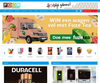 Foox.nl(FOOX Groothandel Food en Non) Screenshot