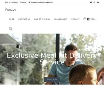 Foozyy.in(Foozyy Meal kits) Screenshot