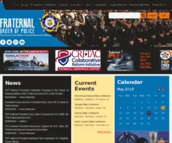 Fop.net(Fraternal Order of Police) Screenshot