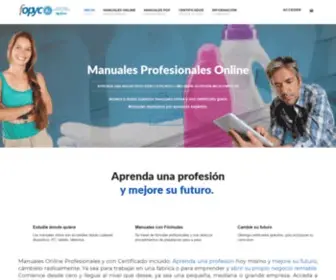 Fopyc.com(Formación Online Profesional y Certificada por iquimicas) Screenshot