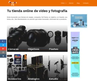 Foquosfx.com(Tu tienda online de video y fotografía) Screenshot