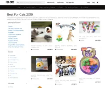 For-Cats.org(For Cats Best Reviews and Best Deals) Screenshot