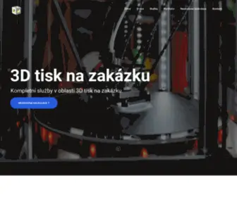 For3Dtisk.cz(3D tisk na zakázku) Screenshot