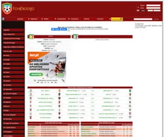 Foradejogo.net(Futebol) Screenshot