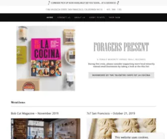 Foragerspresent.com(Foragers Present) Screenshot