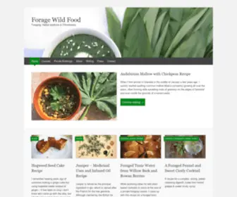 Foragewildfood.com(Forage Wild Food) Screenshot