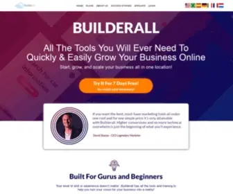 Forallbyone.com(Builderall, Digital Marketing Platform) Screenshot