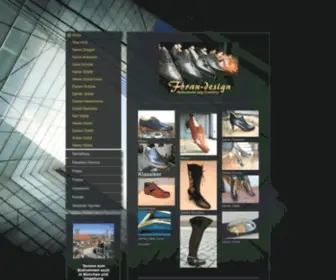 Foran-Design.de(Handgemachte Schuhe) Screenshot