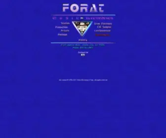 Forat.com(Forat Music and Electronics) Screenshot