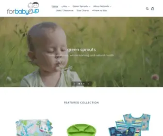 Forbabyandup.com.au(For Baby and Up) Screenshot