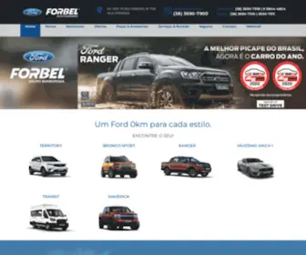 Forbel.com.br(A Forbel é a sua concessionária FORD em Montes Claros) Screenshot