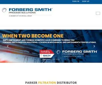 Forbergsmith.com(Forberg Smith Instrument) Screenshot