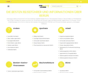 Forberlinlovers.com(Prüfen) Screenshot