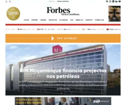 Forbesafricalusofona.com(Forbes) Screenshot
