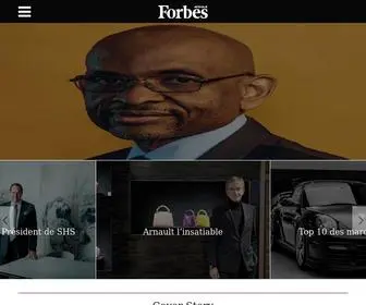 Forbesafrique.com(Forbes Afrique) Screenshot