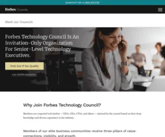 Forbestechcouncil.com(Forbes Tech Council) Screenshot