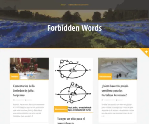 Forbiddenwords.net(Forbiddenwords) Screenshot