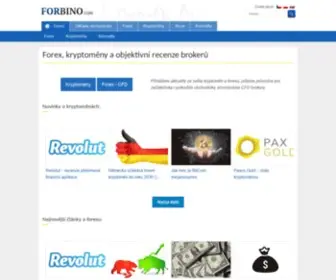 Forbino.com(Forex) Screenshot