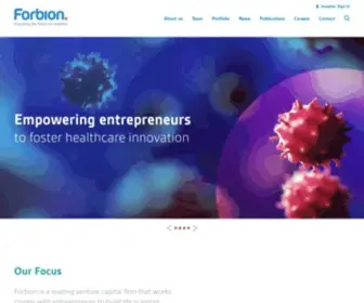 Forbion.com(Forbion) Screenshot