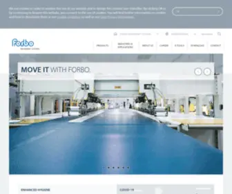 Forbo-Movement.com(Forbo Movement Systems conveyor belts and flat belts) Screenshot