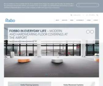 Forbo.com(Forbo Corporate) Screenshot