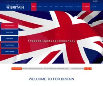 Forbritain.uk(We are the common sense majority) Screenshot