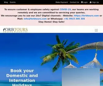 Forbtours.com(Premium Luxè Tours) Screenshot
