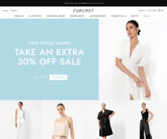 Forcast.com.au(Women’s Fashion Clothing & Accessories Store) Screenshot