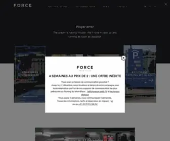 Force-Promotion.ch(Force Promotion régie publicitaire) Screenshot
