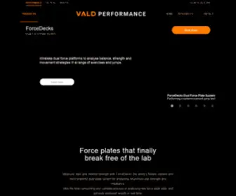 Forcedecks.com(Dual Force Plate System) Screenshot