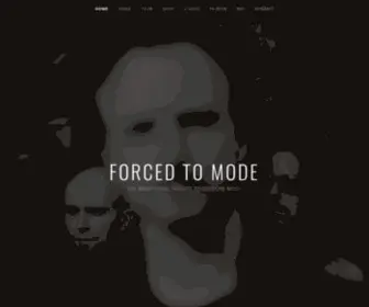 Forcedtomode.de(THE DEVOTIONAL TRIBUTE TO DEPECHE MODE) Screenshot