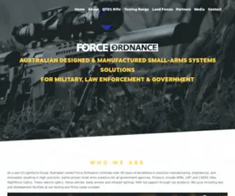 Forceordnance.com(Force Ordnance) Screenshot