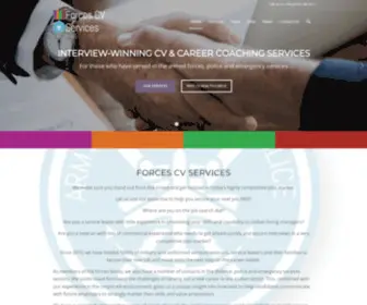 Forces-CVS.co.uk(Forces CV's) Screenshot